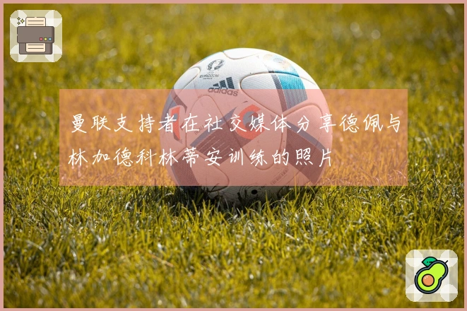 曼联支持者在社交媒体分享德佩与林加德科林蒂安训练的照片